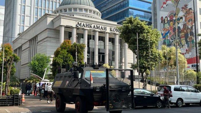 SIDANG MK - Ilustrasi. Gedung Mahkamah Konstitusi. Anies-Muhaimin dan Ganjar-Mahfud ajukan gugatan ke Mahkamah Konstitusi, kapan sidang MK sengketa Pilpres 2024 selesai?