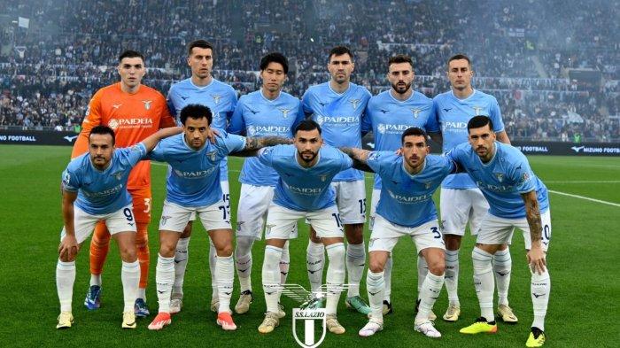Pemain utama Lazio yang diturunkan saat melawan Juventus pada pertandingan Liga Italia Serie A, Minggu (31/3/2024) di Stadion Olimpico Roma. Lazio memenangkan laga tersebut dengan skor 1-0.