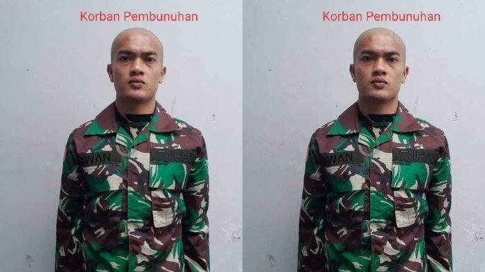 Sosok eks casis bintara TNI AL korban pembunuhan diduga oleh polisi militer Lanal Nias.