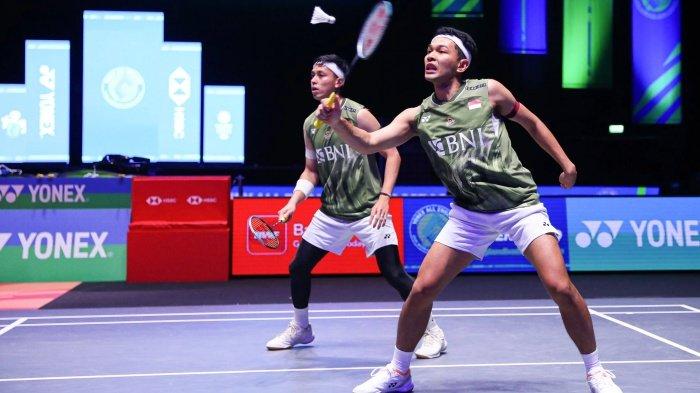 OLIMPIADE PARIS 2024 - Fajar Alfian/Muhammad Rian Ardianto. Tekad Fajar/Rian di Indonesia Open 2024 demi mengamankan seeding di Olimpiade Paris 2024.