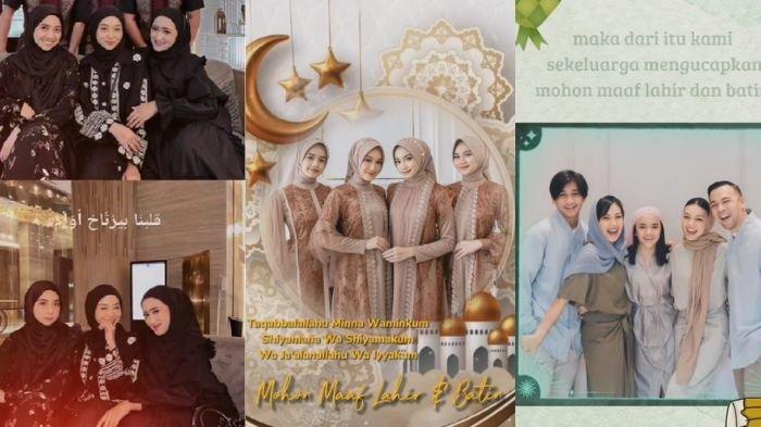 Template CapCut twibbon video untuk rayakan momen lebaran Idul Fitri 2024 dengan pasang foto bersama keluarga, gratis!