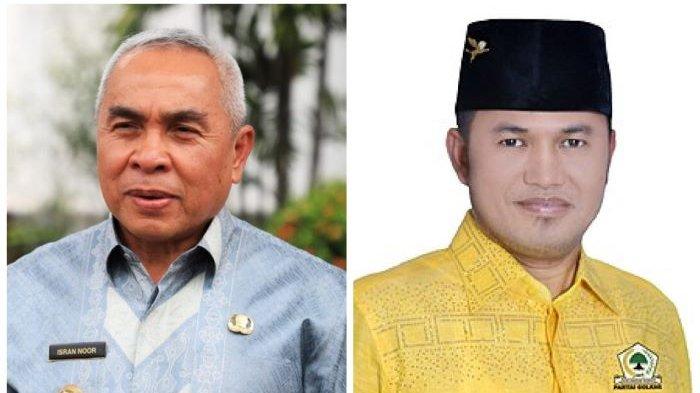 PILGUB KALTIM 2024 - Inilah perbandingan 2 nama yang sudah memastikan diri maju di Pilgub Kaltim 2024, yakni Isran Noor dan Rudy Masud.