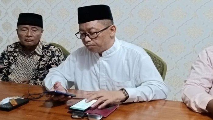 Untung Cahyono, khatib yang viral karena ceramah membahas isu kecurangan Pemilu, saat ditemui di sebuah rumah makan di Banguntapan, Bantul, Sabtu (13/4/2024).