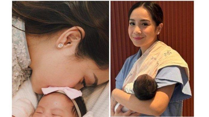 Nagita Slavina dan Bayi Lily.