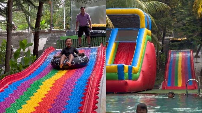 WISATA RAINBOW SLIDE BALIKPAPAN - Rekomendasi destinasi wisata rainbow slide pertama di Balikpapan dengan suasana cozy, dan kualitas fancy.