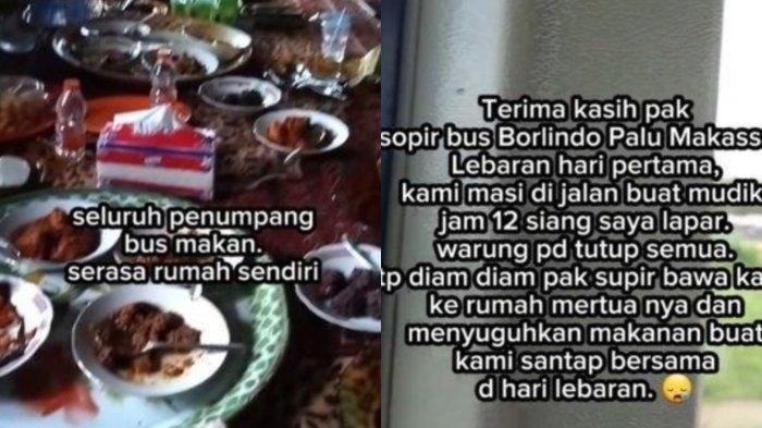 Sopir Bus Ajak Semua Penumpang Makan di Rumah Mertua saat Mudik, Kasihan Kelaparan, 'Ikhlas'