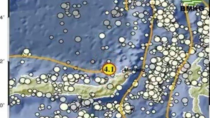Gempa Terkini Magnitudo 3.0, Pusat Gempa Baru Saja di Amurang Minahasa ...