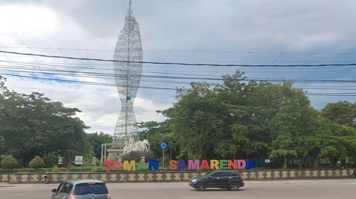 Ilustrasi Taman Samarendah, Samarinda Kalimantan Timur.
