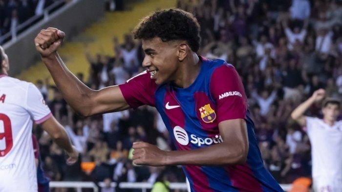 Pemain muda Barcelona Lamine Yamal