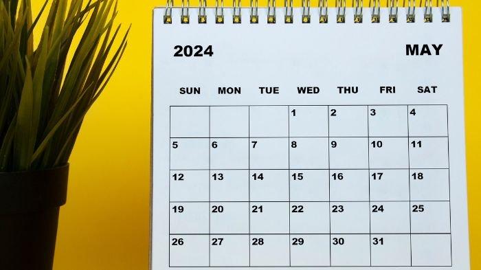KALENDER BULAN MEI 2024 - Inilah jadwal libur di bulan Mei 2024 untuk anak sekolah, ada 2 kali long weekend!