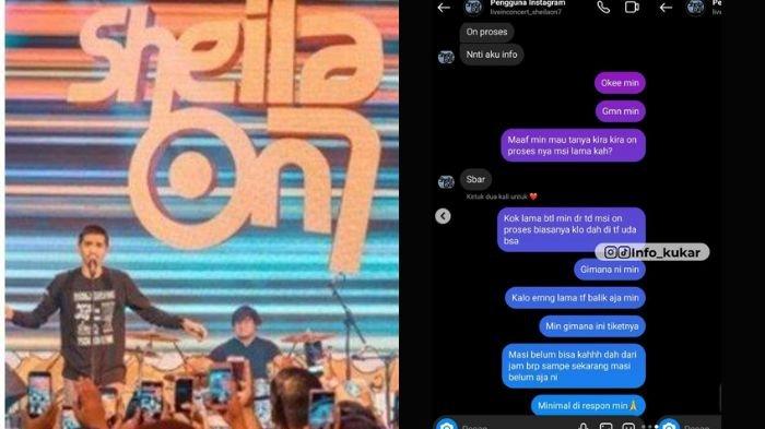 Viral tangkapan layar warga Tenggarong Kaltim kena tipu beli tiket konser Sheila On 7 di Samarinda dengan orang tak dikenal.