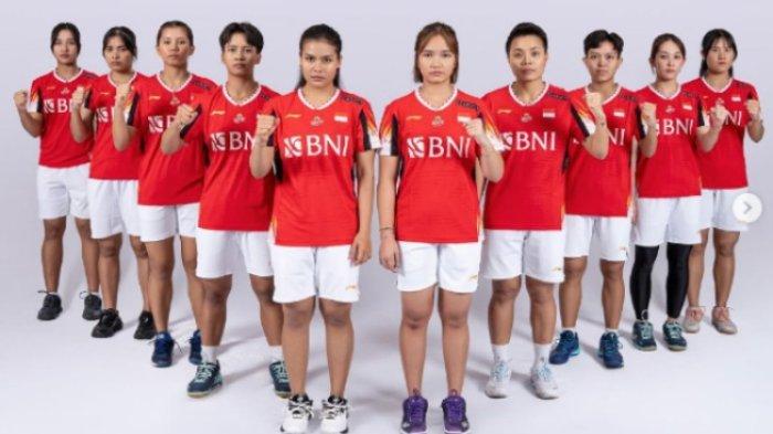 UBER CUP 2024 - Skuad Indonesia untuk Uber Cup 2024. Berikut live score Uber Cup 2024 Indonesia vs Uganda di mana Apri/Fadia dan para pemain muda akan beraksi. Cek link live score di artikel ini.