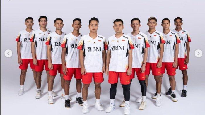 THOMAS CUP 2024 - Skuad Indonesia untuk Thomas Cup 2024. Jelang laga Indonesia vs India di laga penyisihan grup terakhir Thomas Cup 2024. Merah Putih waspadai pemain yang jadi penentu kekalahan di final 2022.