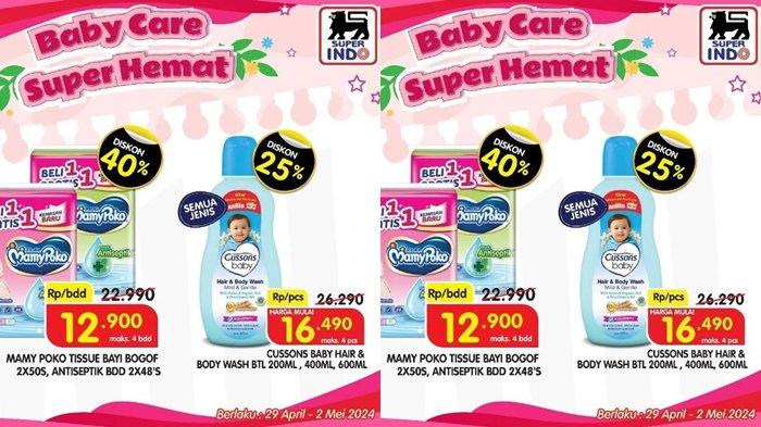 Katalog Promo Superindo Hari ini 30 April 2024, Pampers Anak Mamy Poko