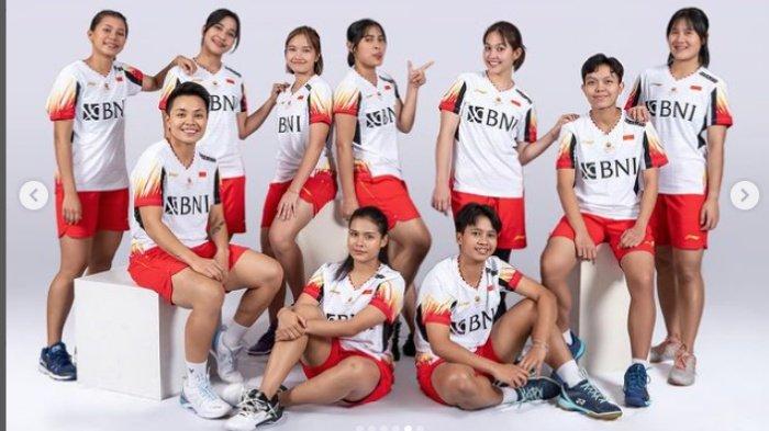 UBER CUP 2024 - Skuad Indonesia untuk Uber Cup 2024. Berikut update Uber Cup 2024 skor akhir Indonesia vs Thailand. Ester kunci kemenangan Indonesia atas Thailand. Merah Putih akhiri kutukan 17 tahun
