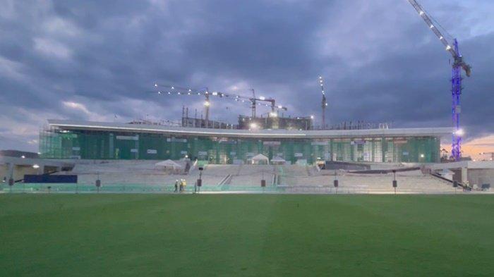 Kantor Presiden, Istana Negara, dan Lapangan Upacara di Kawasan Inti Pusat Pemerintahan (KIPP) Ibu Kota Nusantara (IKN)