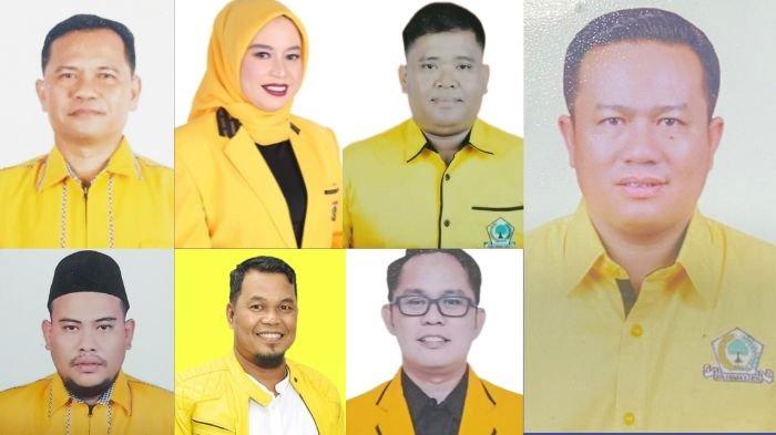 Tujuh wajah baru dari partai Golkar yang lolos menjadi anggota DPRD Balikpapan 2024-2029
