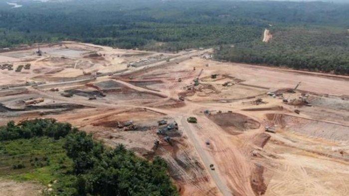 Proyek Bandara VVIP IKN di Kaltim. Luasnya kini ditambah, menjadi total 621 Hektar.