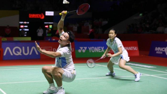 MALAYSIA MASTERS 2024 - Rinov Rivaldy/Pitha Haningtyas Mentari yang menjadi satu-satunya wakil Indonesia di semifinal Malaysia Masters 2024 hari ini, Sabtu (25/5/2024). Berikut jadwal badminton Malaysia Masters 2024 hari ini, Rinov/Pitha jadi tumpuan harapan. Live TV dan score.