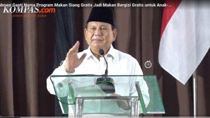 KABINET PRABOWO-GIBRAN - Presiden terpilih, Prabowo Subianto.