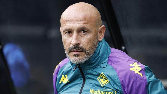 Pelatih Fiorentina, Vincenzo Italiano.