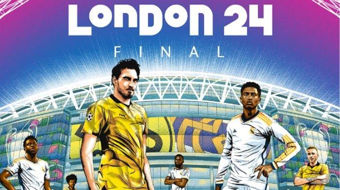 FINAL LIGA CHAMPIONS 2024 - Dortmund vs Real Madrid, siapa juara? Pantau hasil lewat live score.