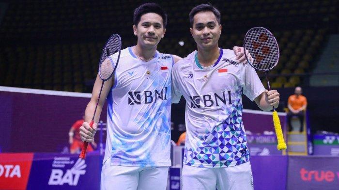 INDONESIA OPEN 2024 - Pasangan Rahmat Hidayat/Yeremia Erich Yoche Yacob Rambitan yang mendapat promosi masuk di Indonesia Open 2024 hari ini, Selasa (4/6/2024). Berikut jadwal badminton Indonesia Open 2024 hari ini, Selasa (4/6/2024). Ada 2 perang saudara, Ginting vs Jepang. Live TV dan score