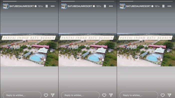 BEACH CLUB GUNUNGKIDUL - InstaStory Highlight Pantai Indah Batu Bedaun di akun Instagram Arbi Leo. Sosok Arbi Leo disebut investor beach club di Gunungkidul, DIY. Kini, Raffi Ahmad disebut mundur.