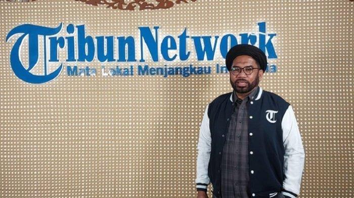 Tenaga Ahli Utama Kantor Staf Presiden Ali Mochtar Ngabalin di Tribun Network, Palmerah, Jakarta, Rabu (19/6/2024).