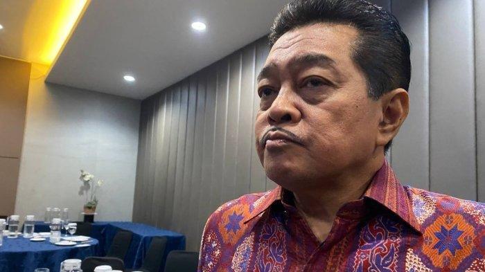 Anggota Dewan Pakar Tim Kampanye Nasional (TKN) Prabowo-Gibran Panangian Simanungkalit ketika ditemui di kawasan Radio Dalam, Jakarta Selatan, Jumat (21/6/2024).