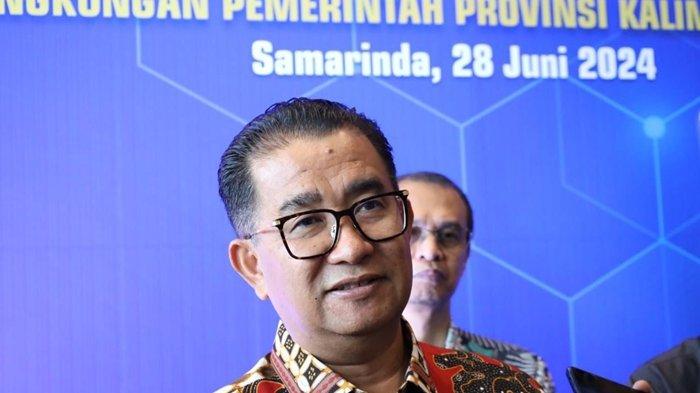 Pj Gubernur Kaltim Akmal Malik saat menanggapi gugatan yang dilayangkan AFF Sembiring terhadap dirinya di PTUN Samarinda.