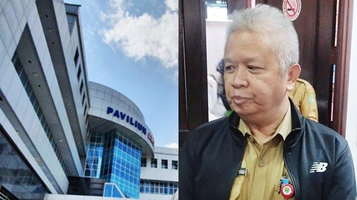 PELAYANAN RSUD AWS - Direktur RSUD AW Sjahranie Samarinda, David Hariadi Masjhoer saat menjelaskan terkait kasus meninggalnya bayi rujukan asal Bontang meninggal dunia di RSUD AWS Samarinda, Provinsi Kalimantan Timur, Selasa (2/7/2024).