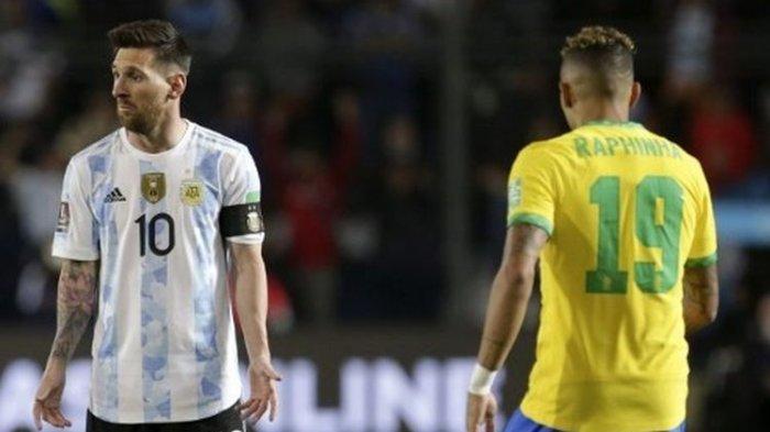 Argentina vs Brasil. Bagan 8 besar Copa America 2024, kans laga final Argentina vs Brasil di final terulang lagi.
