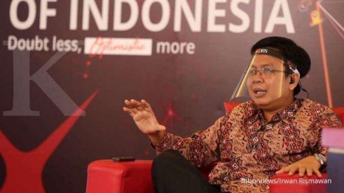 PILKADA JATENG 2024 - Direktur Eksekutif Indikator Politik Indonesia, Burhanuddin Muhtadi. Hasil survei Pilkada Jateng 2024 terbaru. Ahmad Luthfi teratas di Top of Mind. Sementara Dico Ganinduto ungguli Kaesang. Mayoritas belum punya calon.