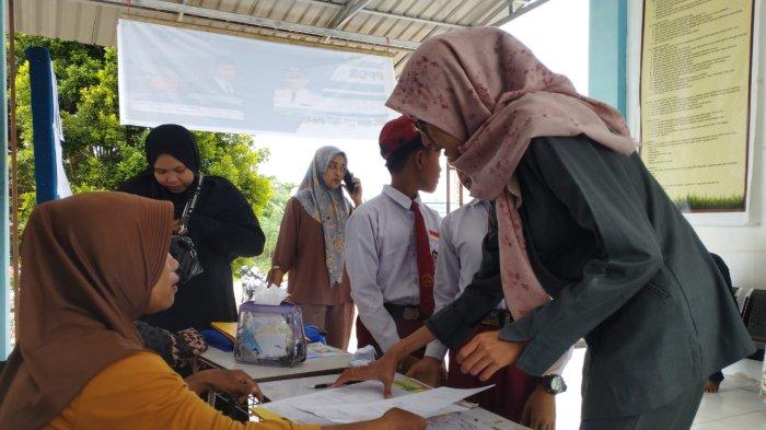 PPDB ZONASI DIHAPUS - Proses PPDB di SMPN 5 Sangatta Utara tahun 2024/2025.TRIBUNKALTIM.CO/HO/SMPN 5 Sangatta Utara