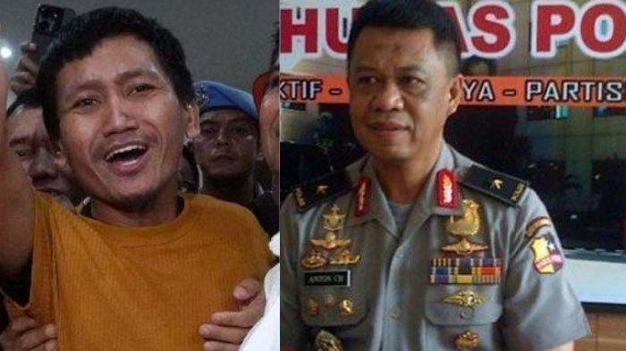 Pegi Setiawan (kiri), Eks Kapolda Jawa Barat (Jabar), Irjen Pol Purn Anton Charliyan (kanan). Anton Charliyan minta maaf ke Pegi Setiawan soal salah tangkap di kasus Vina Cirebon.
