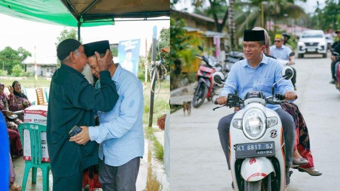 WASPADA CUACA HUJAN - Brigjen TNI Dendi Suryadi saat bersilahturahmi dan menghadiri bakti sosial serta kegiatan khitanan massal di Sebulu beberapa waktu lalu.