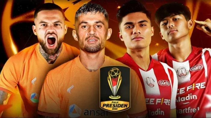 Piala Presiden 2024. Duel seru antara Borneo FC kontra Persis Solo tersaji di Stadion Si Jalak Harupat, Bandung, Pukul 19.30 WIB, Jumat (19/7/2024).