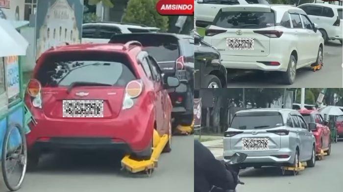 PENERTIBAN DISHUB SAMARINDA - Penertiban jalan oleh Dinas Perhubungan Kota Samarinda telah dilakukan di Jalan Basuki Rahmat, Kota Samarinda, Kalimantan Timur.
