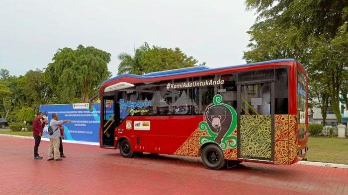 Layanan bus perkotaan dengan skema Buy The Service (BTS) bertajuk Balikpapan City Trans, resmi diuji coba Senin (1/7/2024).