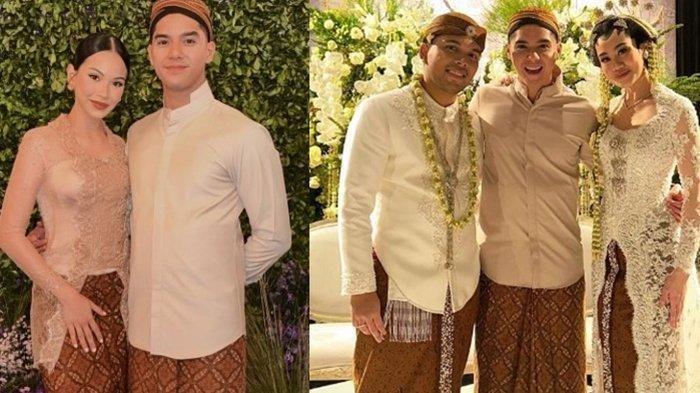 Al Ghazali dan Alyssa Massaid di pernikahan Aaliyah - Thariq