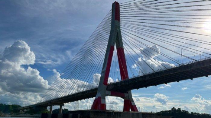 JEMBATAN PULAU BALANG - Penampakan Jembatan Pulang Balang yang hubungkan Balikpapan-IKN di Kaltim. Profil Jembatan Pulau Balang yang hubungan Balikpapan dengan IKN di Kaltim yang kini sudah siap diresmikan Presiden Joko Widodo (Jokowi).