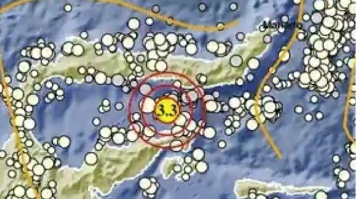GEMPA HARI INI - Info gempa magnitudo 3.3 di Gorontalo, cek info BMKG selengkapnya.