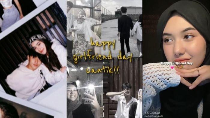 Template Capcut National Girlfriend Day 2024 pakai Twibbon Video gratis sekarang