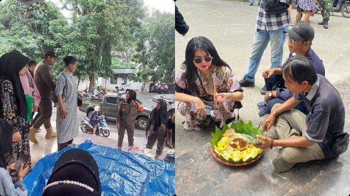ORANGTUA MURID SAMARINDA DEMO - Orangtua murid di Samarinda menggelar aksi menyoal dugaan pungli, intimidasi hingga diskriminasi yang diterima anaknya di sekolah, Kamis (1/8/2024).