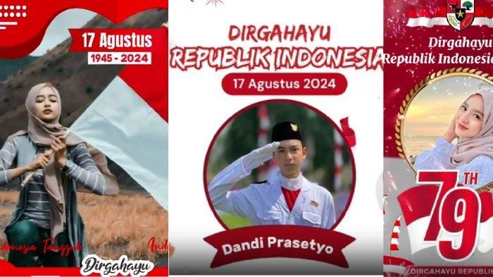 TEMPLATE CAPCUT - Pakai template CapCut tema HUT ke-79 RI yang bisa digunakan gratis, pakai twibbon video ramaikan 17 Agustus 2024.