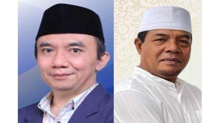 Kolase foto calon Bupati Lombok Timur Syamsul Luthfi (kiri) dan Hairul Warisin (kanan). Berikut hasil survei Pilkada Lombok Timur 2024, siapa terkuat?