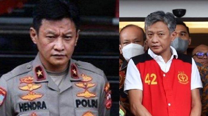 Hendra Kurniawan, eks anak buah Ferdy Sambo. Hendra bebas bersyarat setelah jalani 2 tahun penjara.