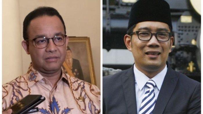PILKADA JAKARTA 2024 - Mantan Gubernur DKI Jakarta, Anies Baswedan. Mantan Gubernur Jawa Barat, Ridwan Kamil.