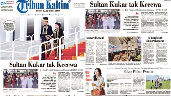 Hl Tribun Kaltim hari ini.